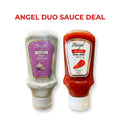 Angel Sauce Bundle – 2-pack:  Thai Chili & Real Garlic (1.1kg Variety Pack)