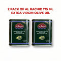 Al Rachid EXTRA VIRGIN Olive Oil  – Premium Refined Pomace & Extra Virgin Olive Oil (175ml x 2 Pack Bundle)