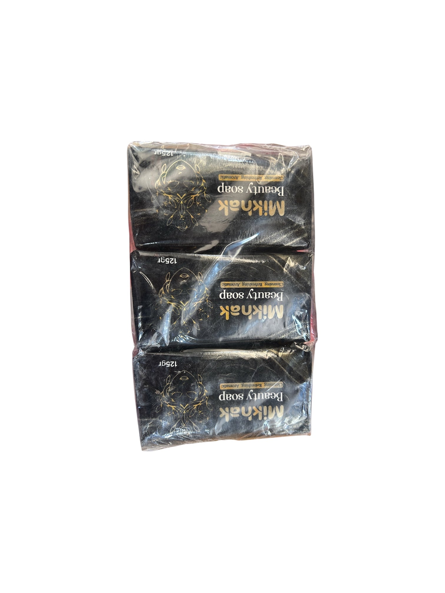 Mikhak beauty soap cleaner , Refresher and aromatic 125 grams  pack of 3 soaps