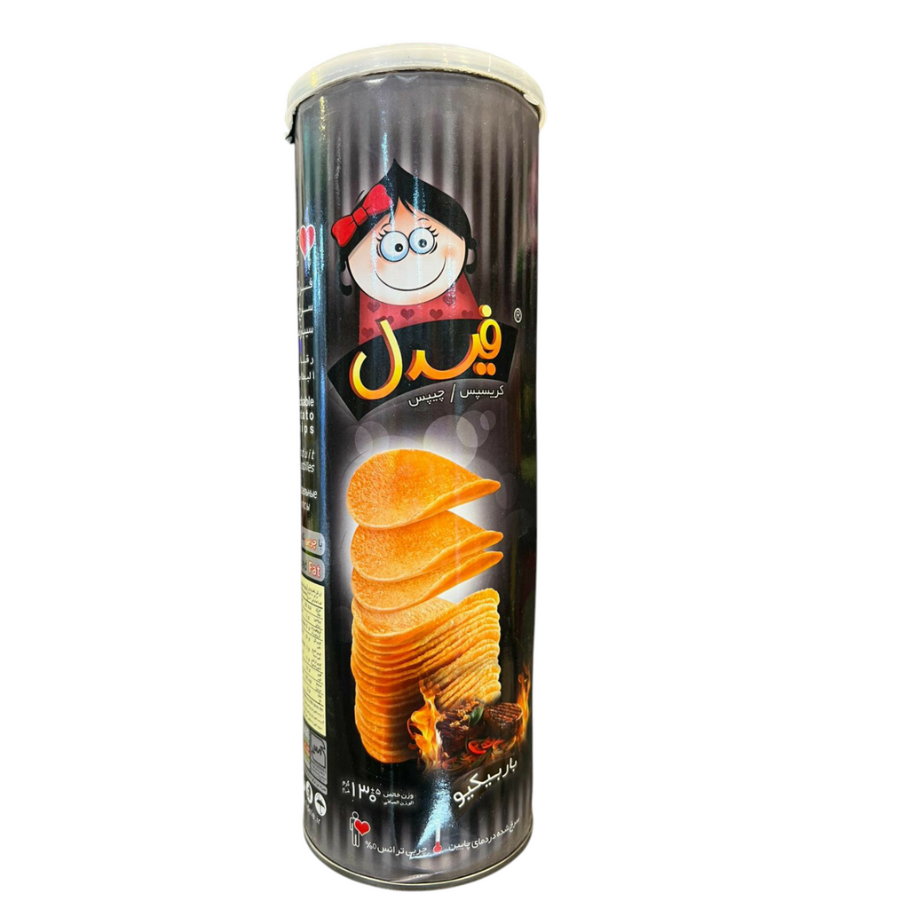 Fidele Gourmet Potato Crisps Duo Bundle – BBQ + Mushroom & Cream,(2 x 130g)