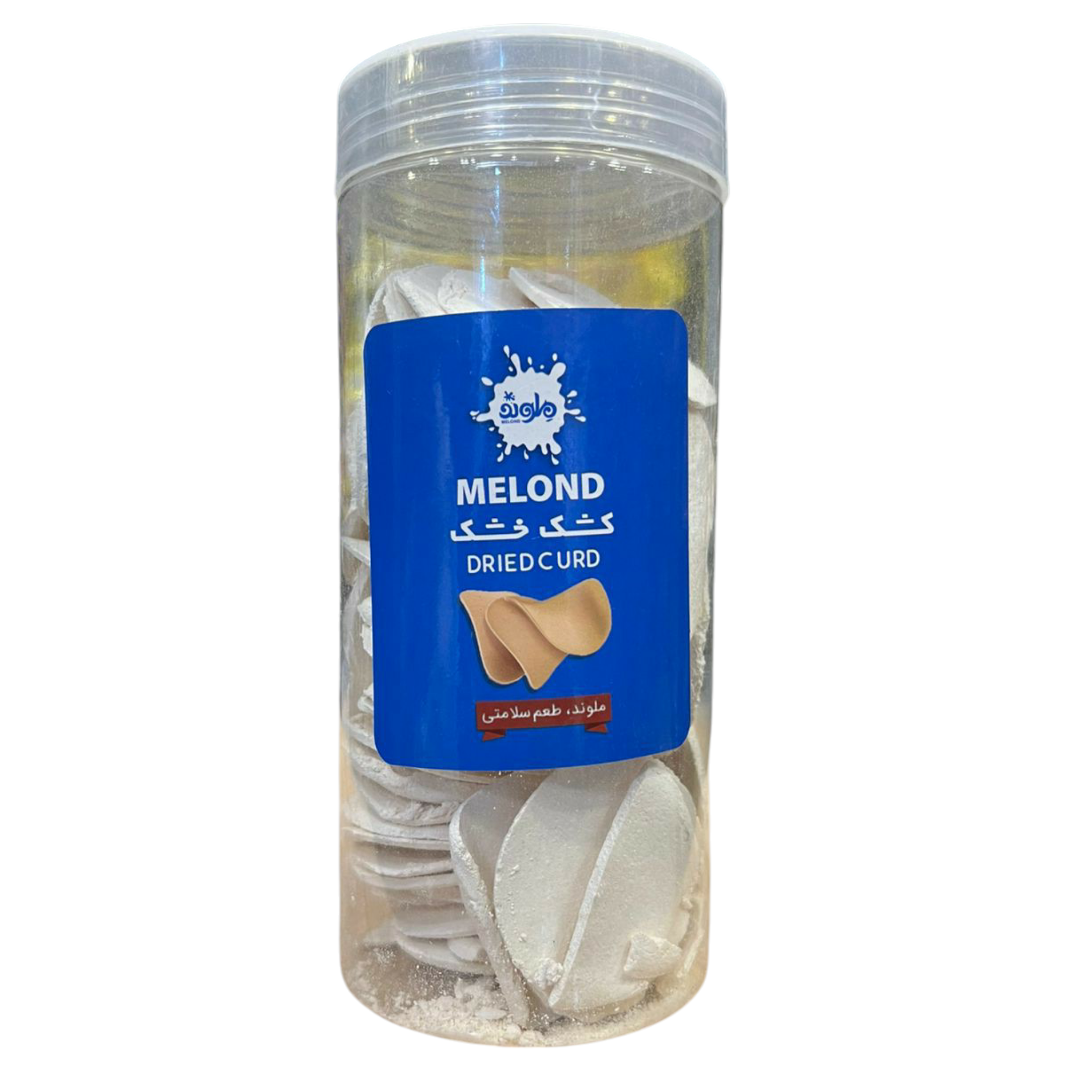 Melond Authentic Iranian Dried Curd (Kashk) – High-Protein Traditional Superfood Snack 250G