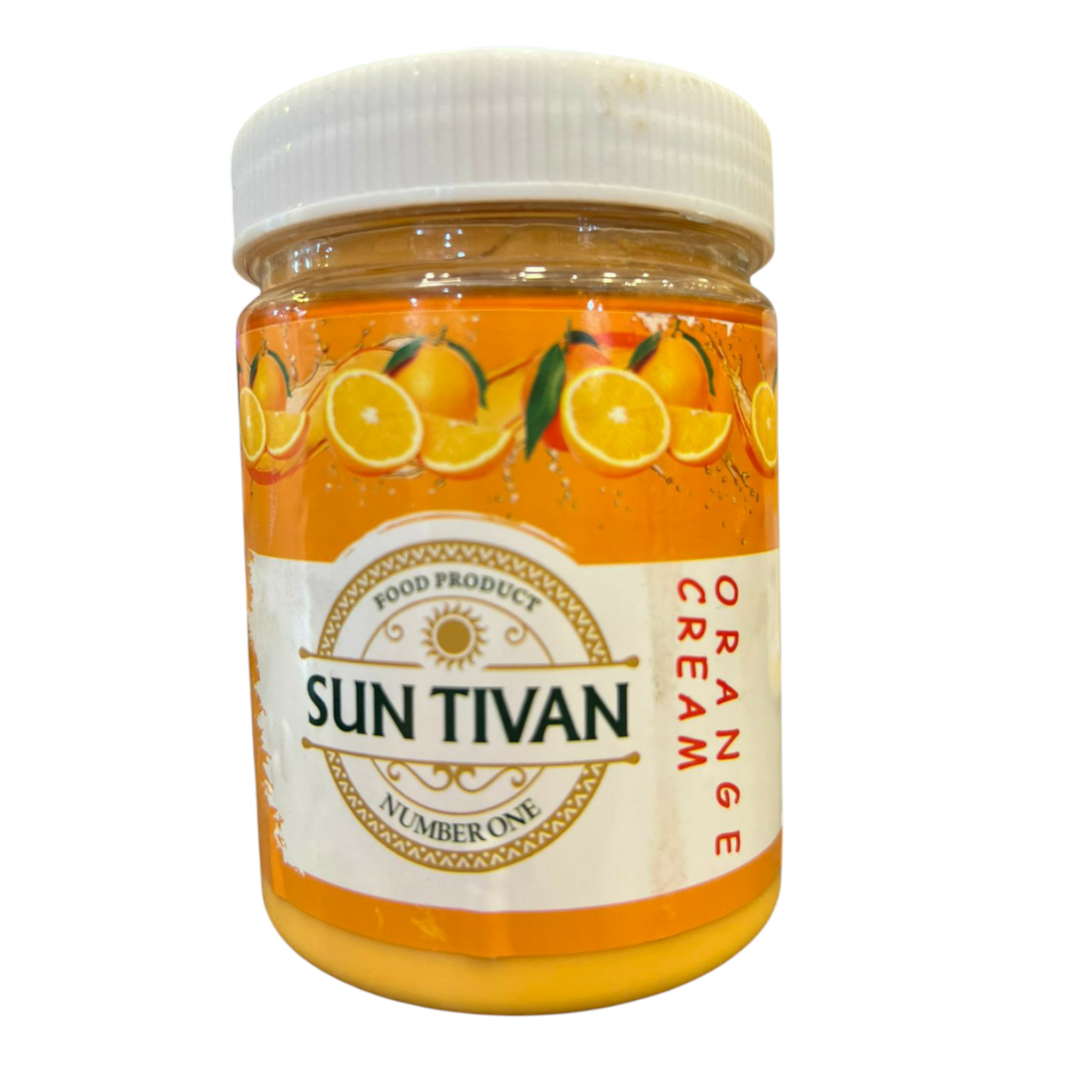 Sun Tivan Cream Duo – Orange & Banana Flavor Spreads Bundle (2 x 400g)