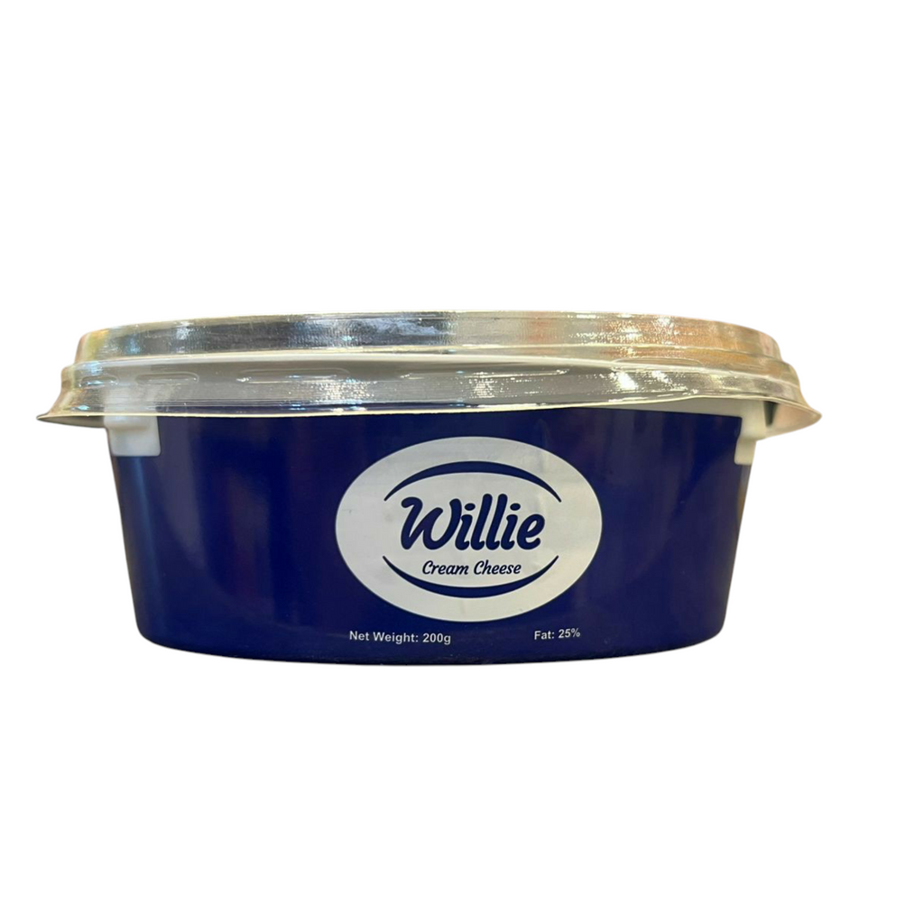 Willie Premium Cream Cheese – Rich & Velvety Pasteurized Spread, 200g