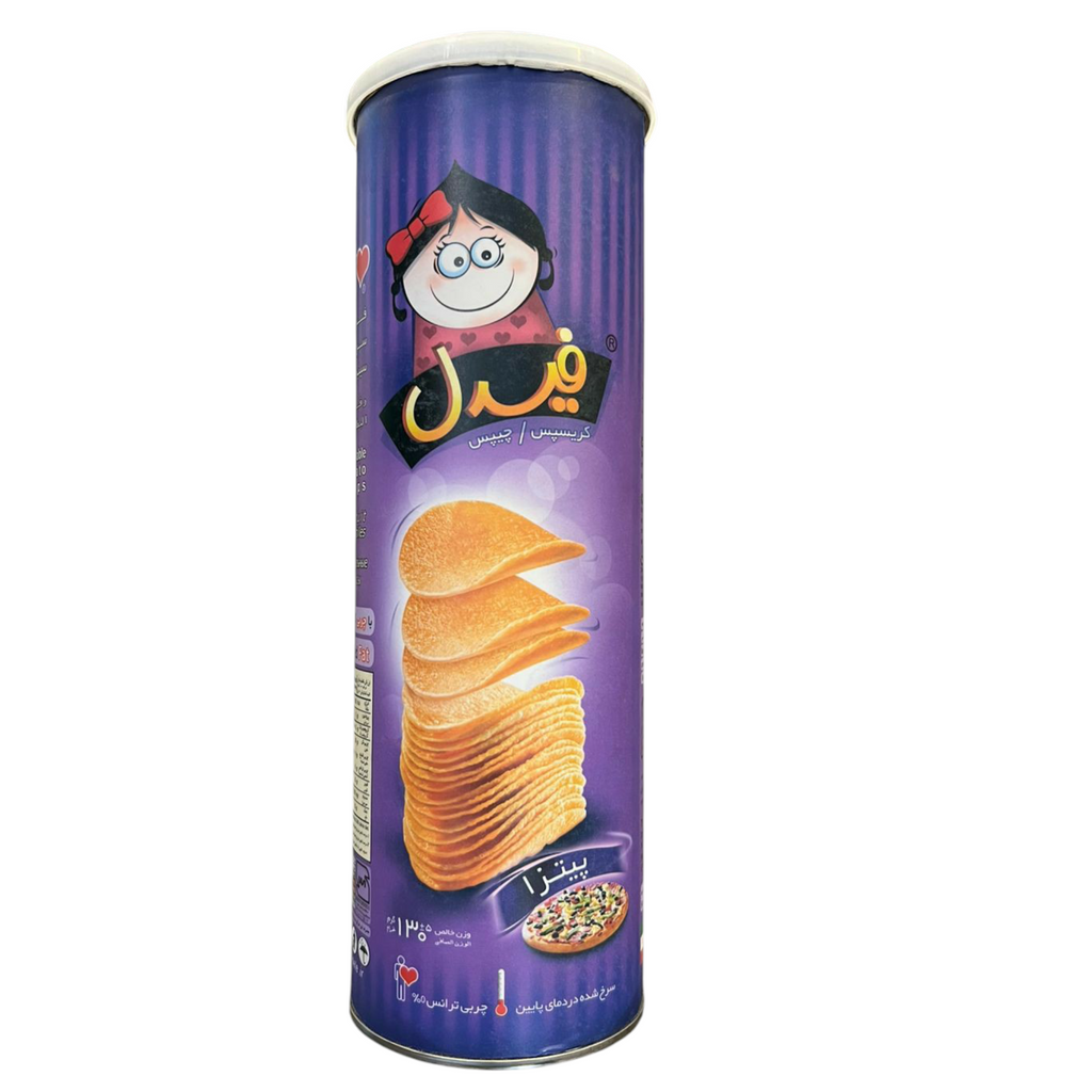 Fidele Potato Crisps Duo Bundle – Pizza + Zesty Vinegar (2 x 130g)