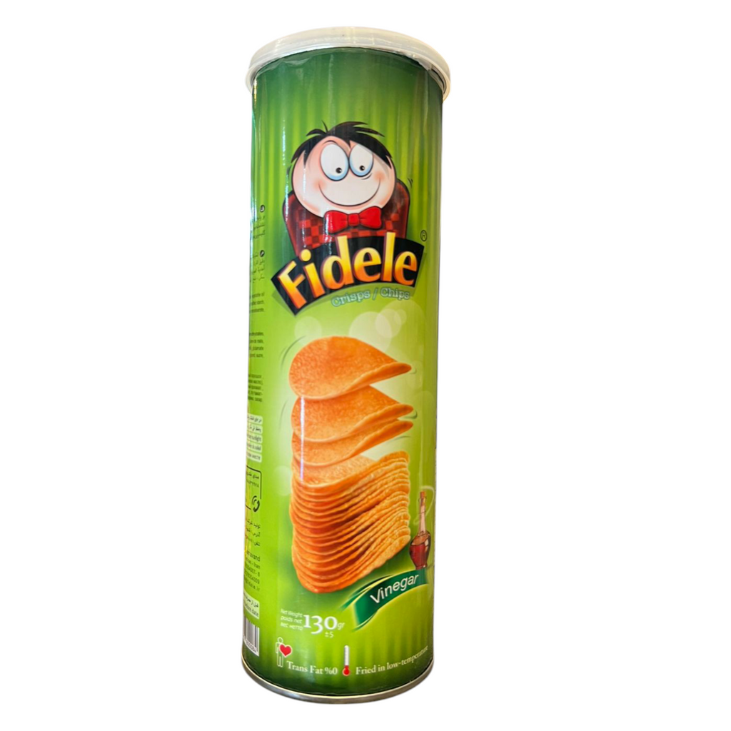 Fidele Potato Crisps Duo Bundle – Pizza + Zesty Vinegar (2 x 130g)