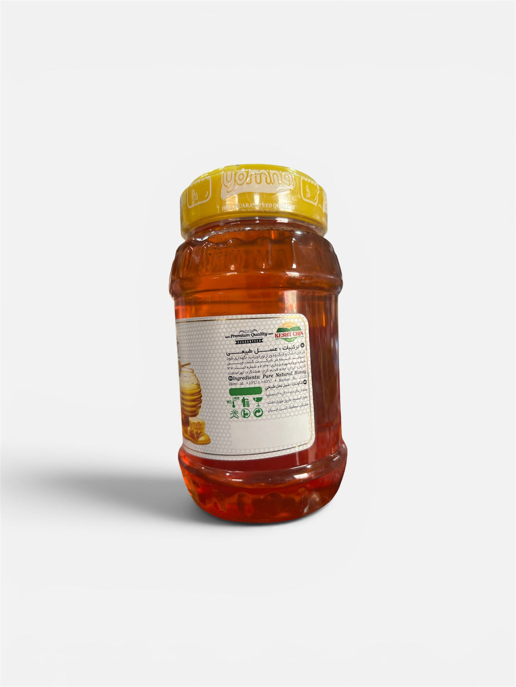 Kesht Chin Premium Natural Honey – 100% Pure Mess-Free Squeeze Bottle (1 KG) | Raw Golden Nectar for Healthy Breakfasts