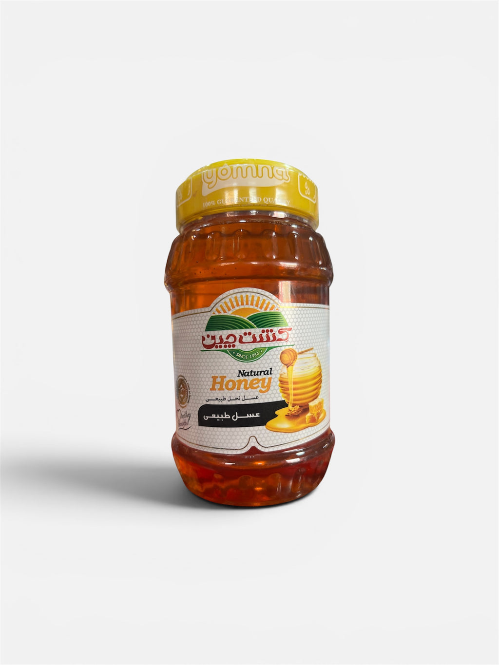 Kesht Chin Premium Natural Honey – 100% Pure Mess-Free Squeeze Bottle (1 KG) | Raw Golden Nectar for Healthy Breakfasts