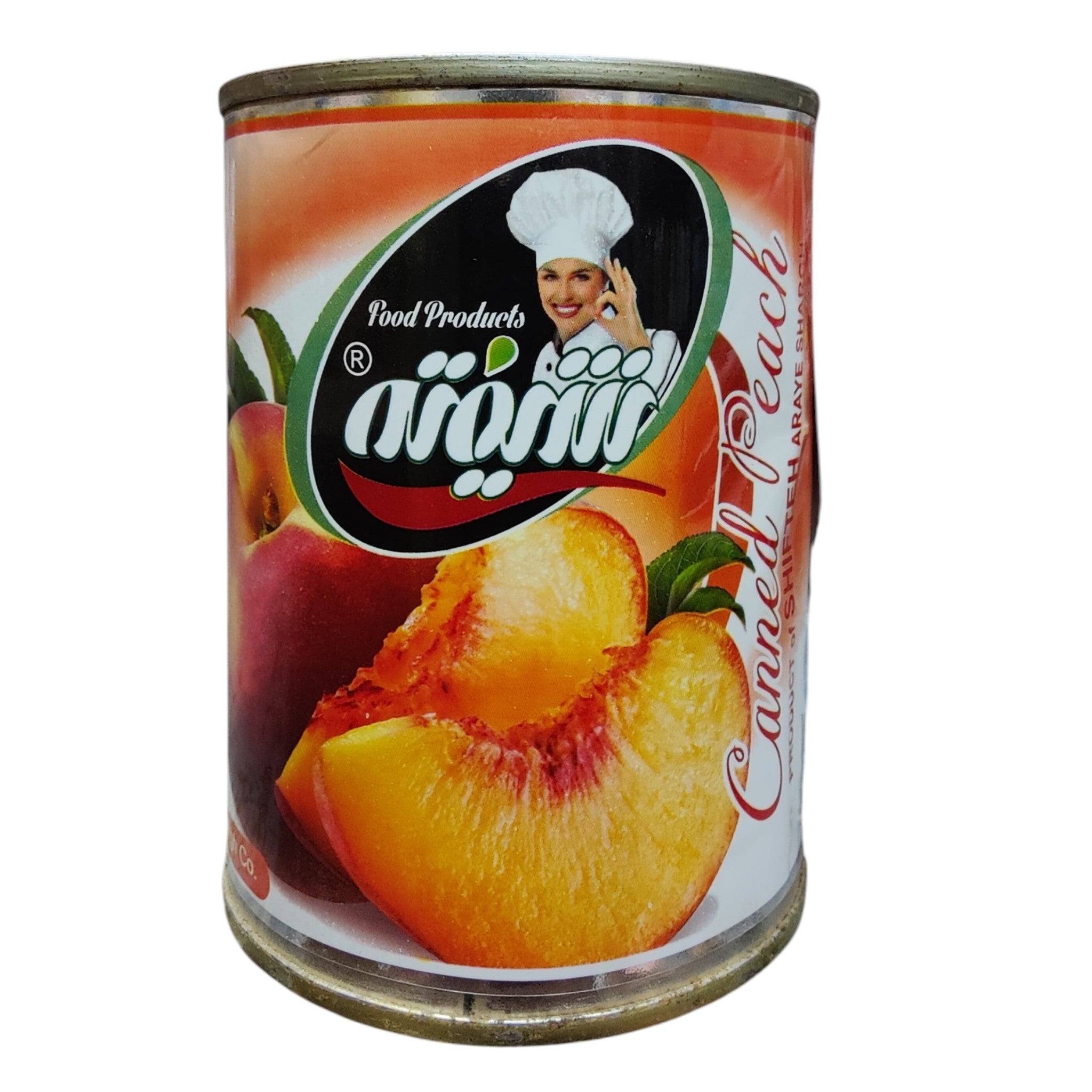 Shifteh Premium Canned Halved Peaches in Light Syrup – (500 G)