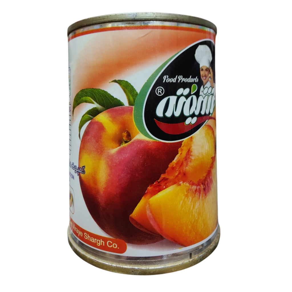 Shifteh Premium Canned Halved Peaches in Light Syrup – (500 G)