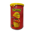 Yummy Premium Tangy Ketchup Stackable Potato Chips – 40% Less Fat Crisps -(80 G)
