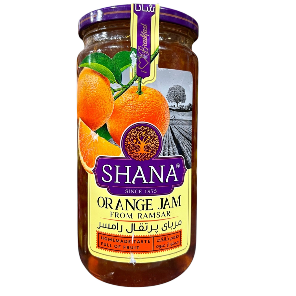 Shana Orange Jam – 280g Premium Zesty Homemade Taste & Pure Fruit Preserves
