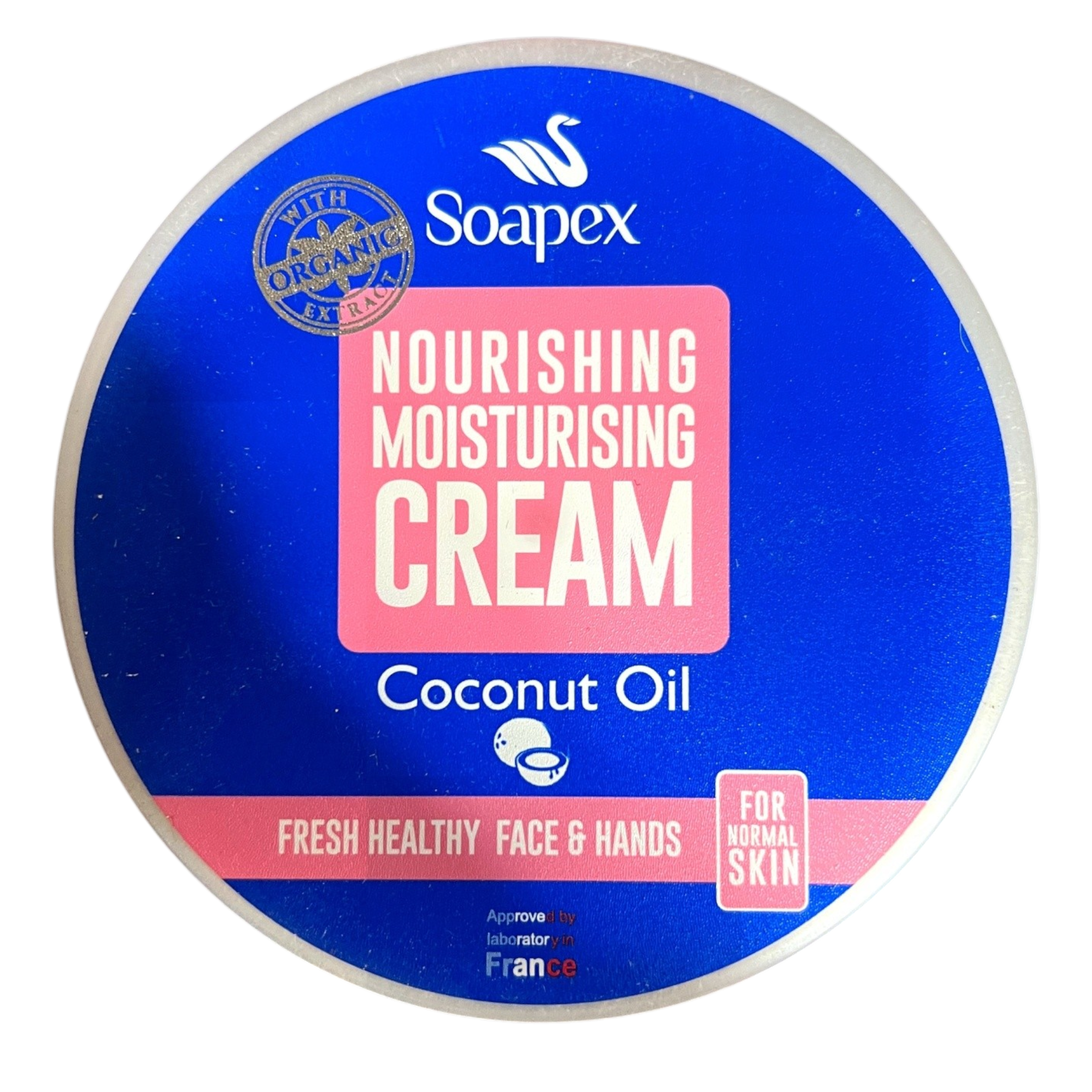 Soapex Nourishing Moisturising Cream with Organic Coconut Oil | Fresh & Healthy Face & Hand Therapy