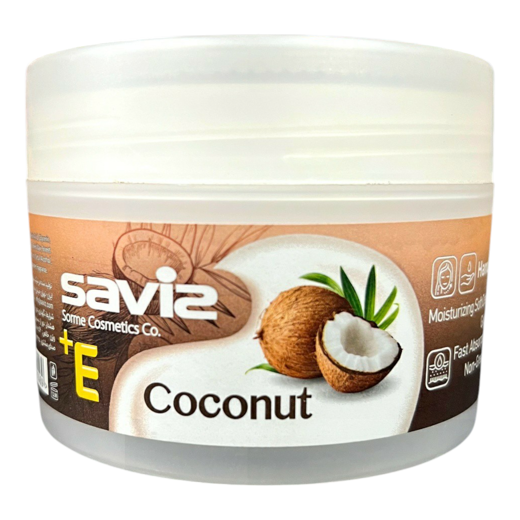 Saviz Moisturizing Hand & Face Soft Cream Bundle – Apple, Avocado, and Coconut creams