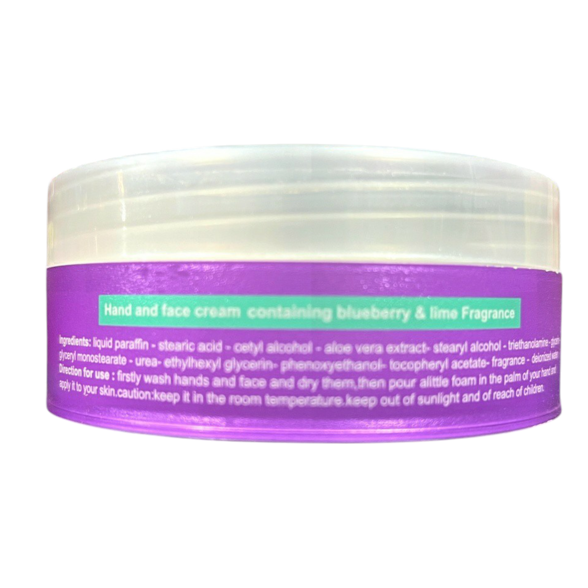 Soapex Nourishing Moisturising Cream with Blueberry & Lime Fragrance - 250G