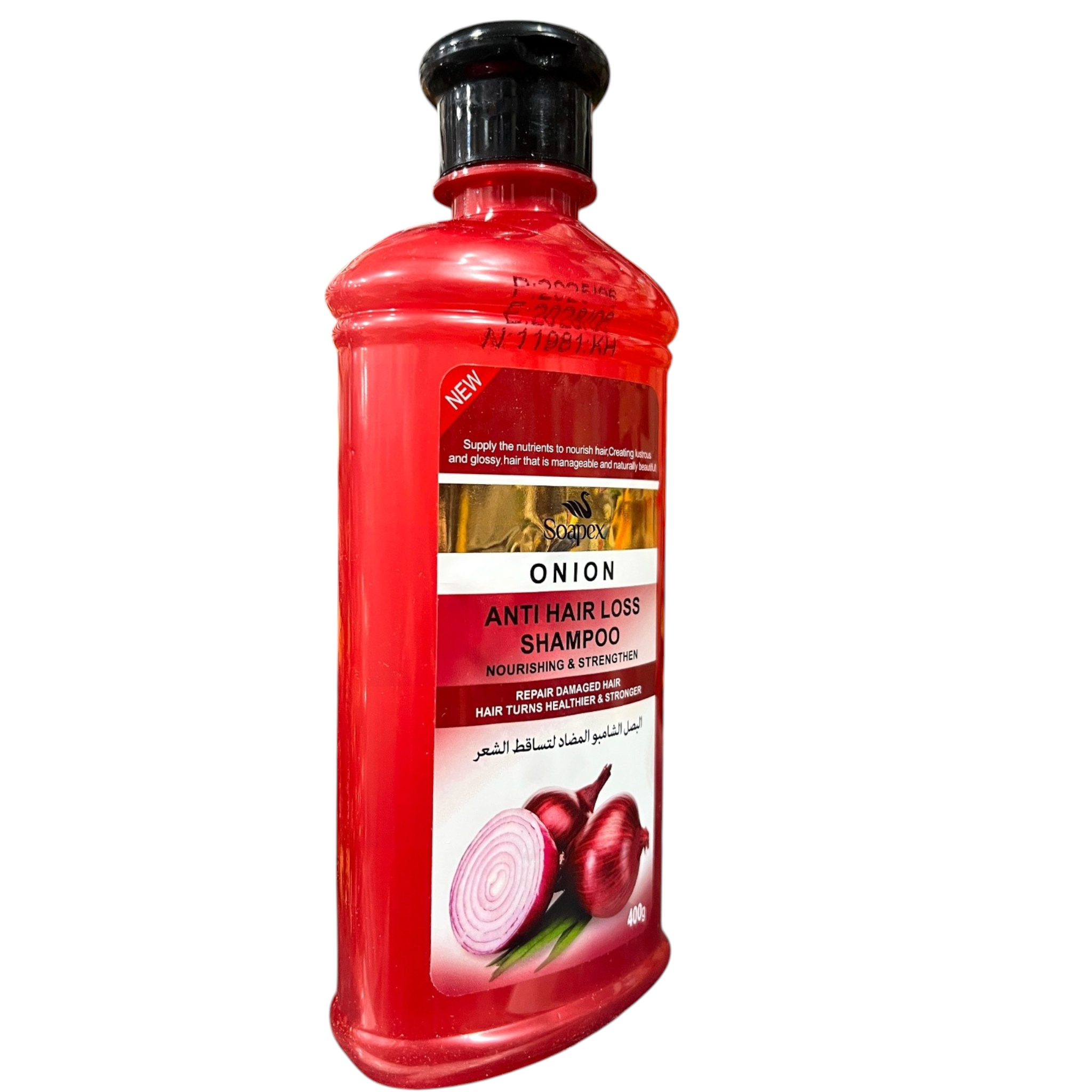 Soapex Red Onion & Biotin Complex – Anti-Hair Loss & Follicle Strengthening Treatment - 400G