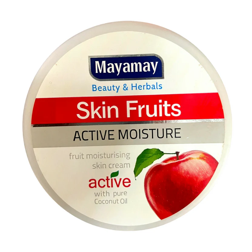 Premium Skincare Bundle – Mayamay Skin Fruits Apple (220G) , Aray Almond Tone Cream (210 G), and Saviz Avocado Vitamin E Creams (200 G)