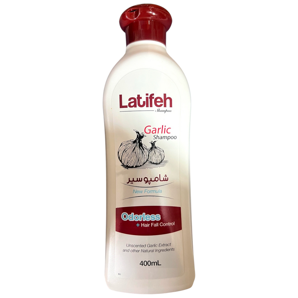 Latifeh Garlic Odorless Shampoo - 400ML