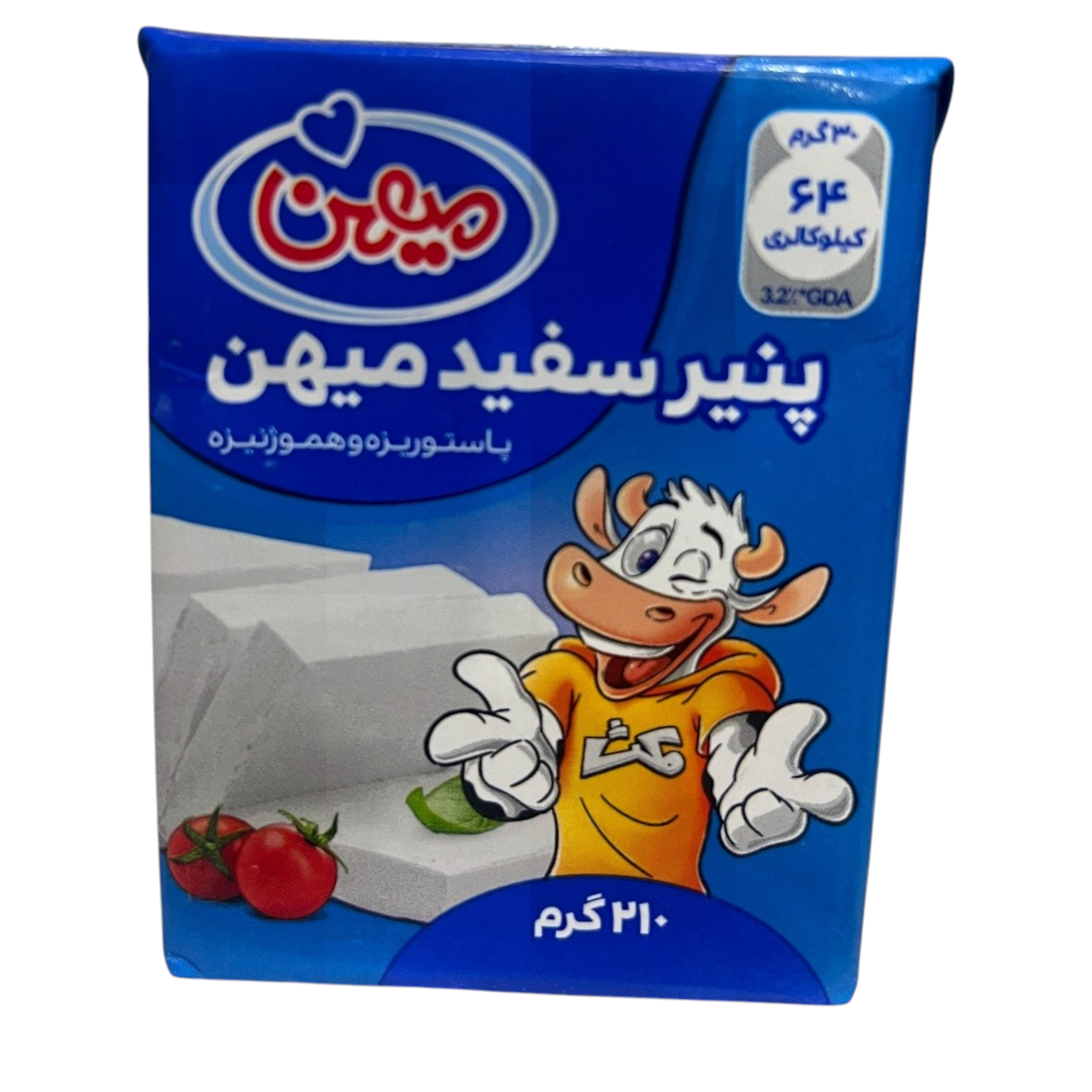 Mihan Premium White Cheese | 210g Fresh Feta-Style | Pasteurized & Homogenized Cow’s Milk
