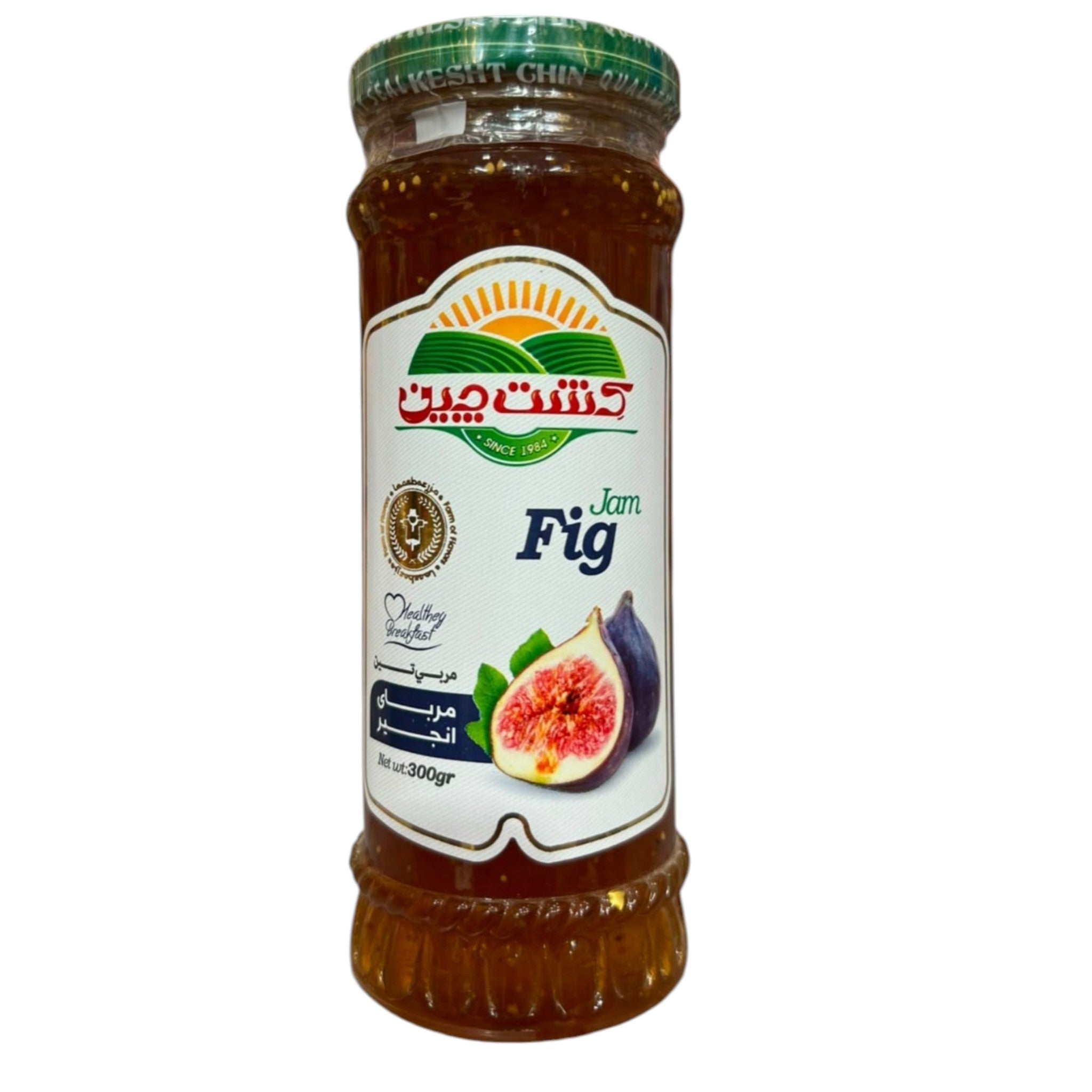 Kesht Chin Premium Fig Jam 300g – Authentic Traditional Gourmet Preserves