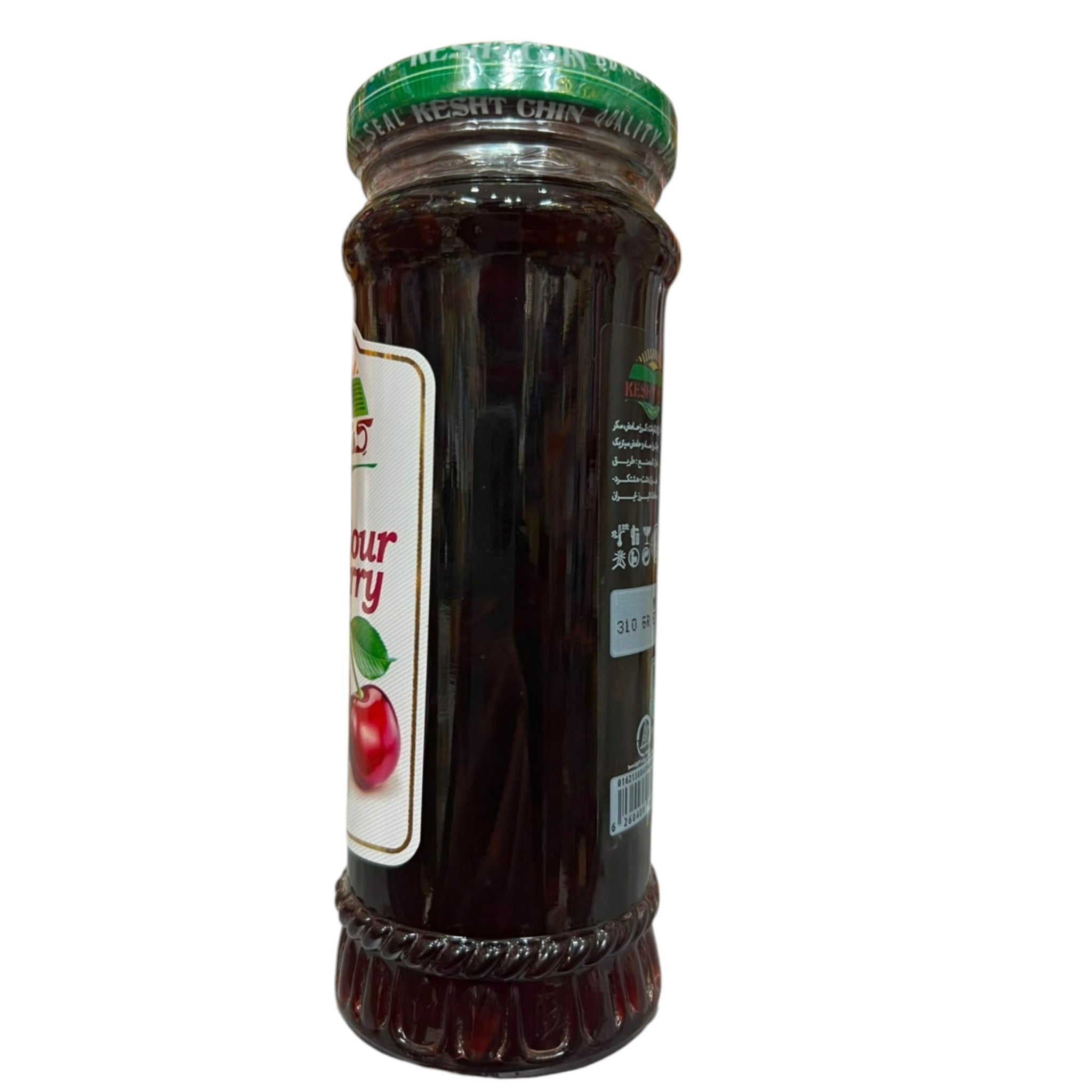 Kesht Chin Premium Sour Cherry Jam 310g – Authentic Tart Gourmet Preserve