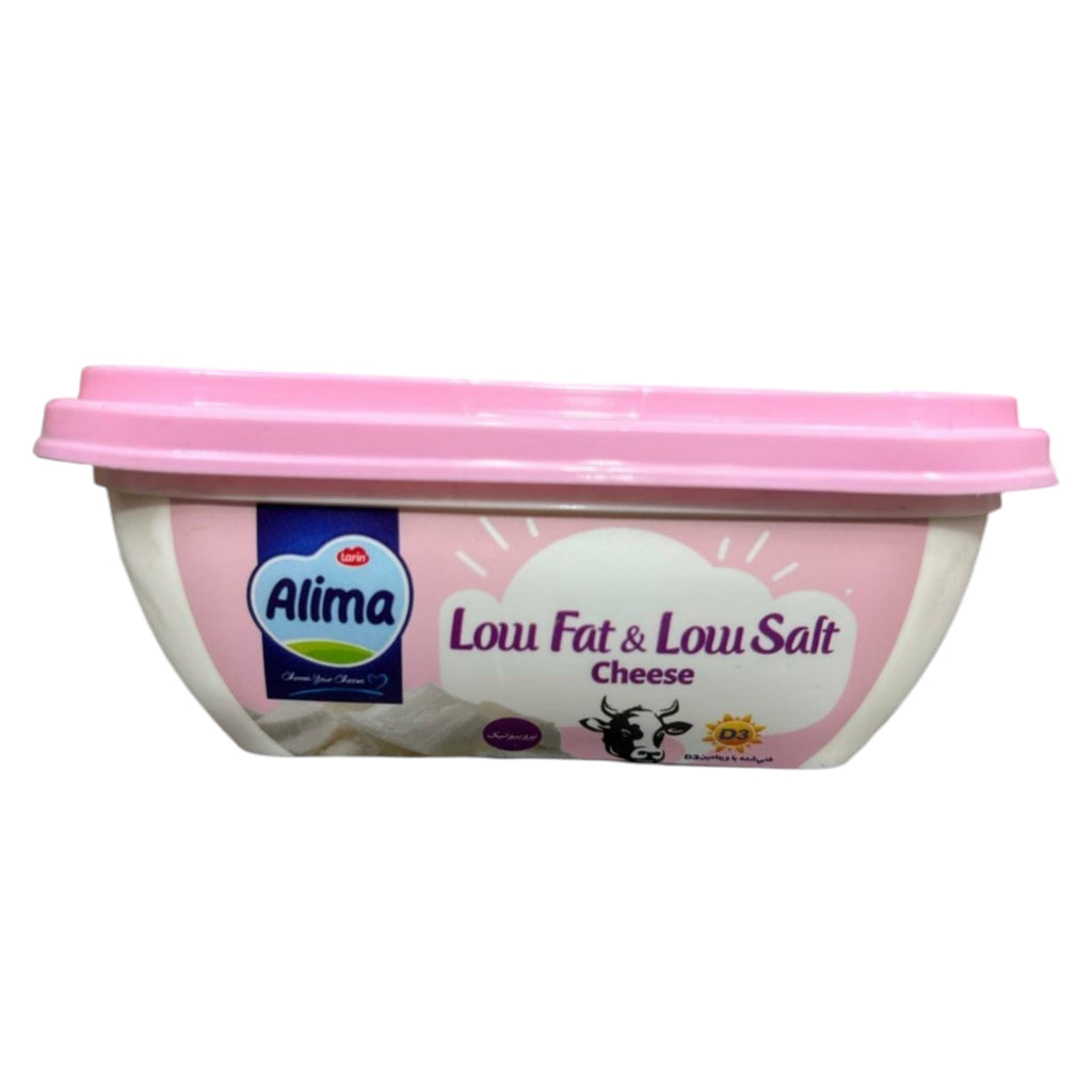Alima Premium Low Fat & Low Salt Labneh Cheese – Probiotic & Vitamin D3 Enriched (250g Tub)