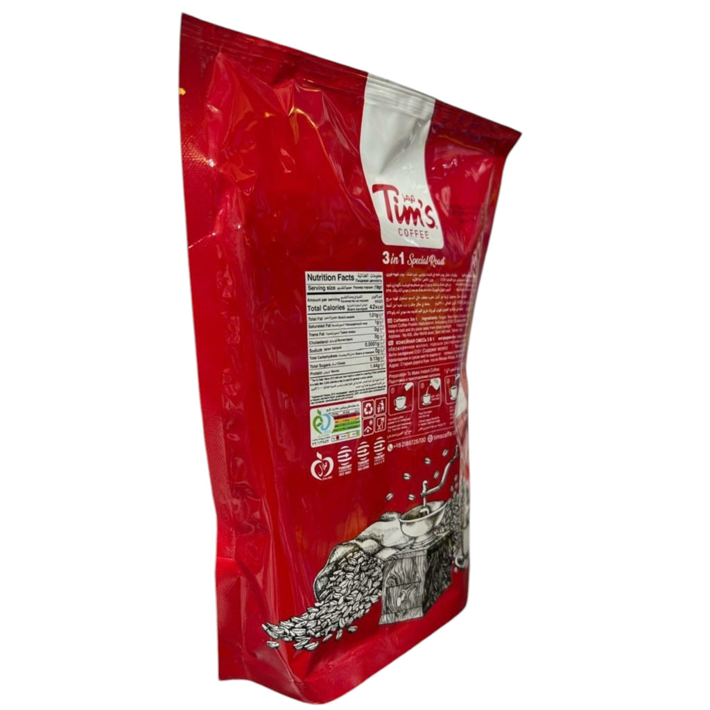 Tim's Coffee 3-in-1 Special Roast – Premium Instant Coffee Mix (20 Sticks x 18g)