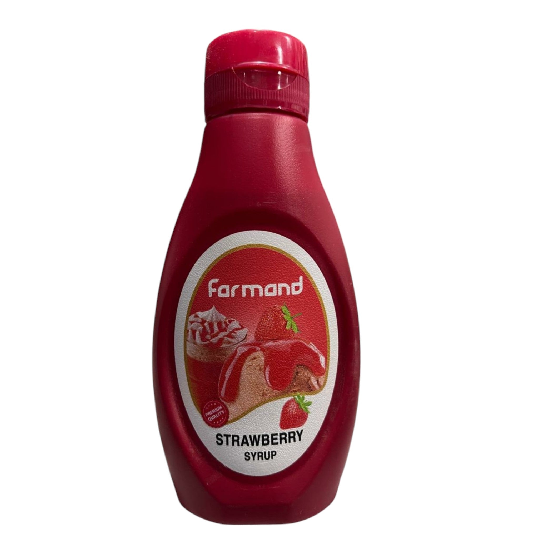 Farmand Premium Strawberry Dessert Syrup & Topping – 500g
