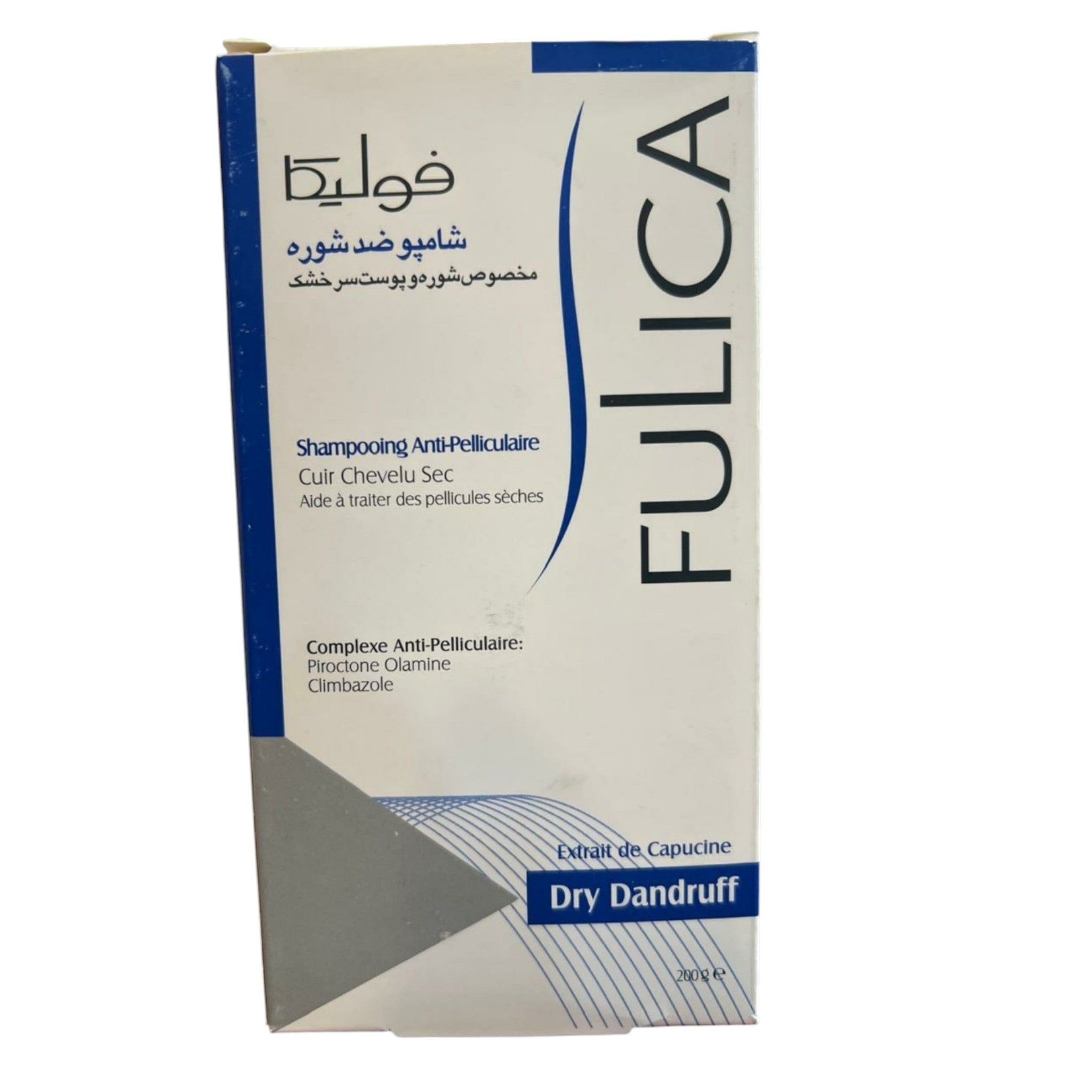 Fulica Premium Anti-Dandruff Shampoo for Dry Scalp – 200ml
