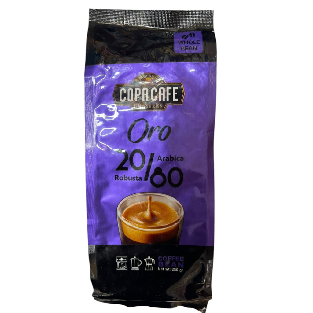 Copa Cafe Roasters Oro Whole Bean Coffee – 80% Arabica / 20% Robusta (250g)