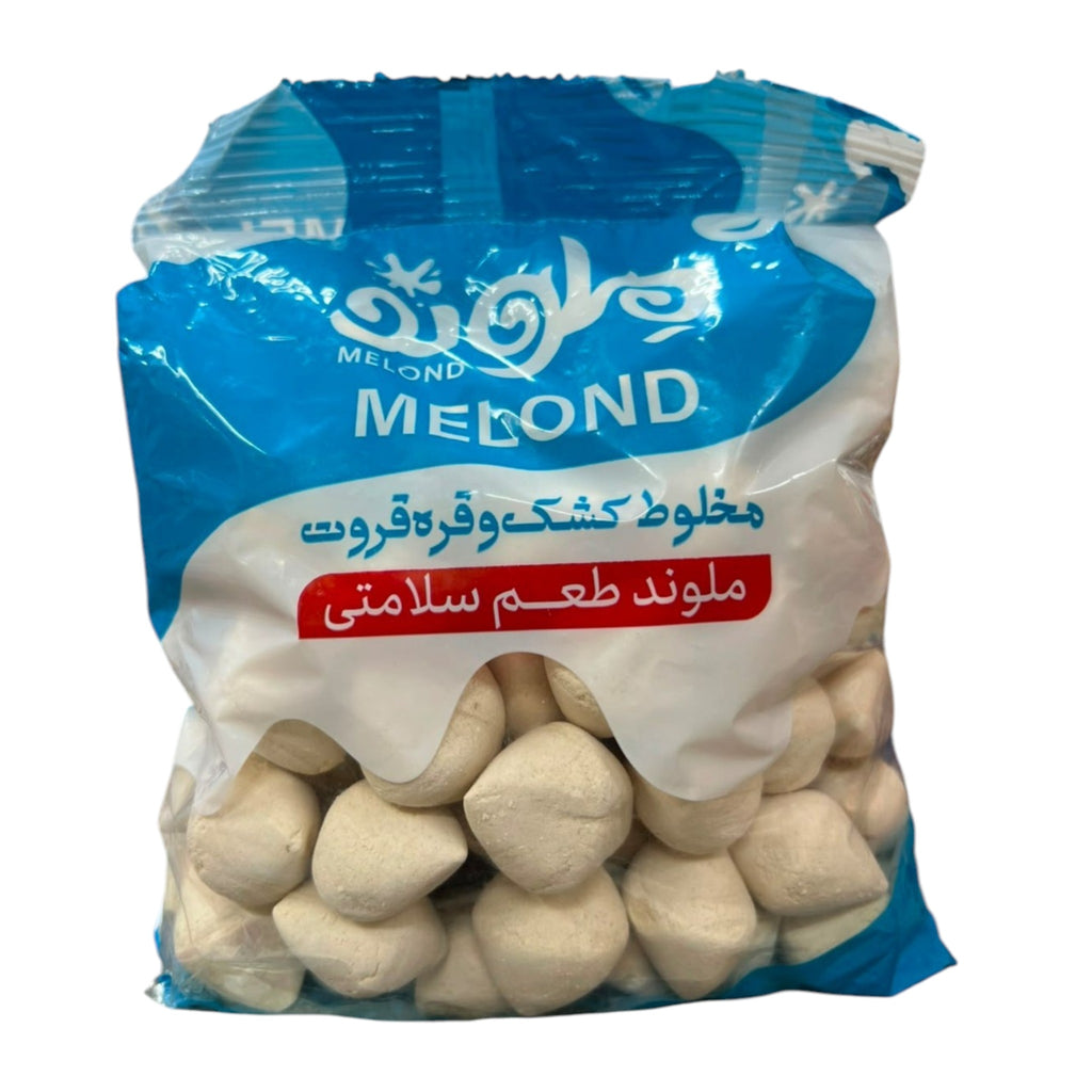 Melond Sour Kashk & Qoreh Qoroot Blend – Traditional Dried Curd Snacks (1200G)