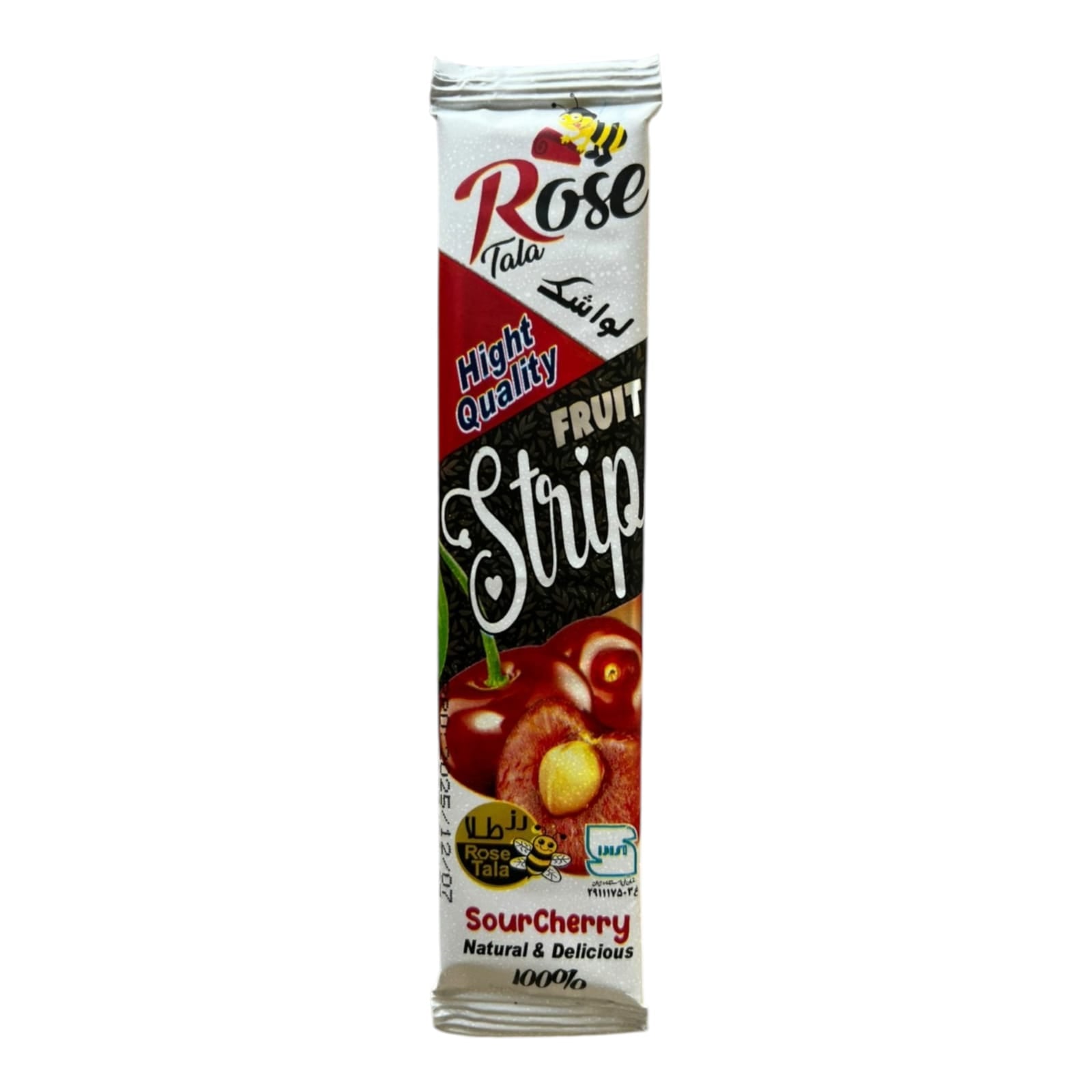 Rose Tala Premium Fruit Strip Bundle - 10-Piece Variety Pack (2 of Each Flavor) | 100% Natural Persian Lavashak - 30G EACH
