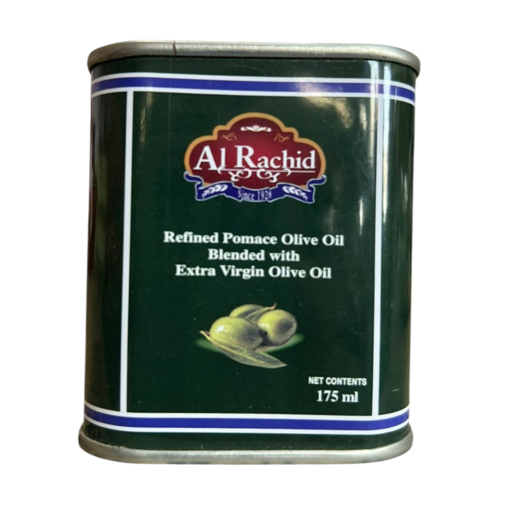 Al Rachid EXTRA VIRGIN Olive Oil  – Premium Refined Pomace & Extra Virgin Olive Oil (175ml x 2 Pack Bundle)