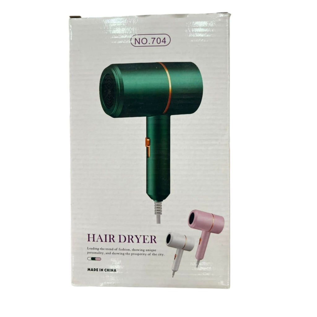 Model 704 Minimalist Salon Hair Dryer – Constant Temperature & Low Noise Blow Dryer