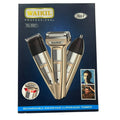 WAIKIL Professional 3-in-1 Rechargeable Shaver, Hair Clipper & Nose Trimmer (Model WL-5561)