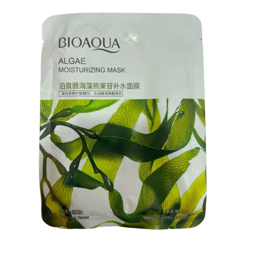 Premium Glowing Sheet Mask Trio | Sadoer Vitamin C, Veze Gold Hyaluronic & Bioaqua Algae Sheet Masks (Pack of 3)