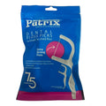 Patrix® Extra Strong Dental Floss Picks – No Break / No Shred Travel-Friendly Flossers (75 Count Pouch)