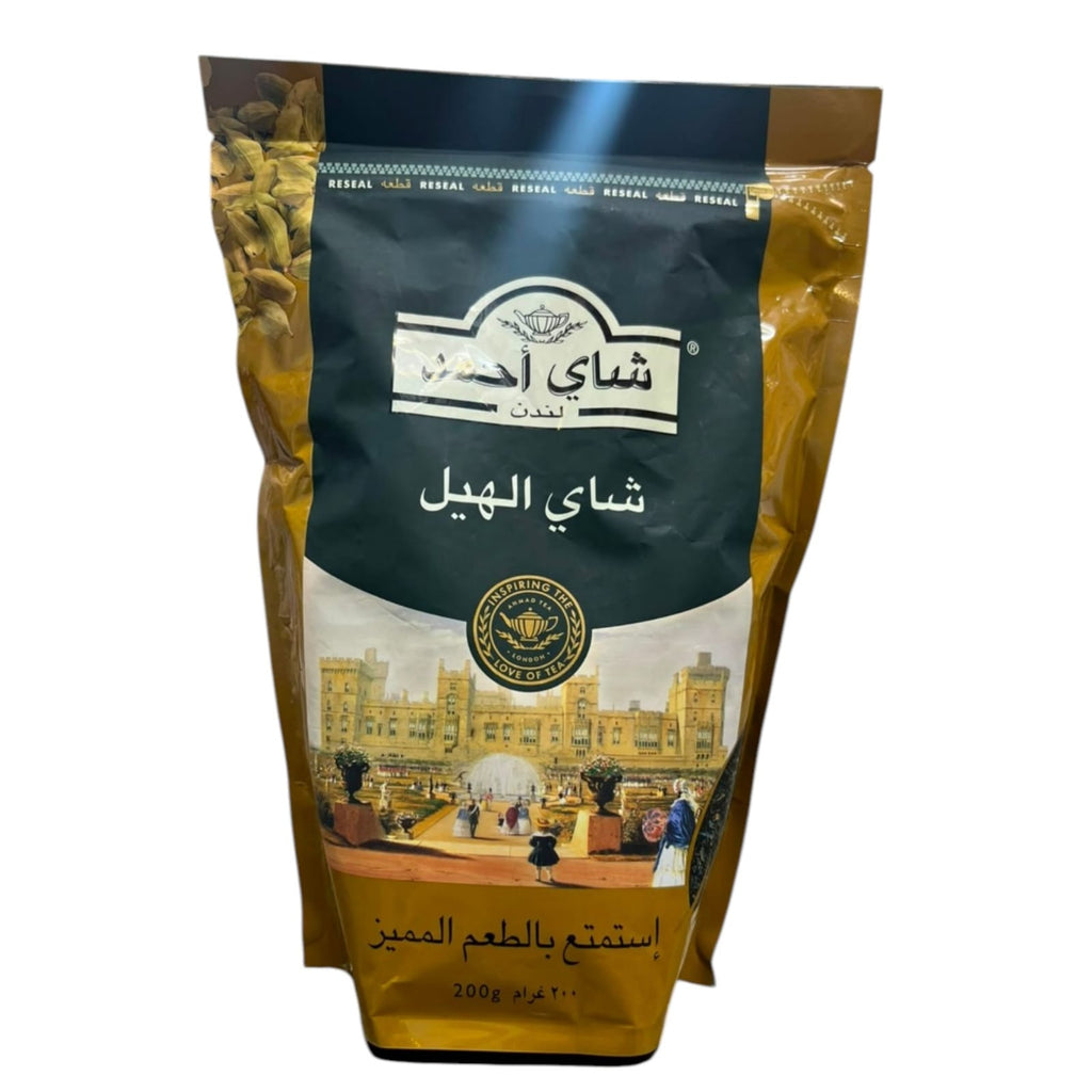 Ahmad Tea Cardamom Loose Tea – Premium Sri Lankan Blend (200g Pouch)